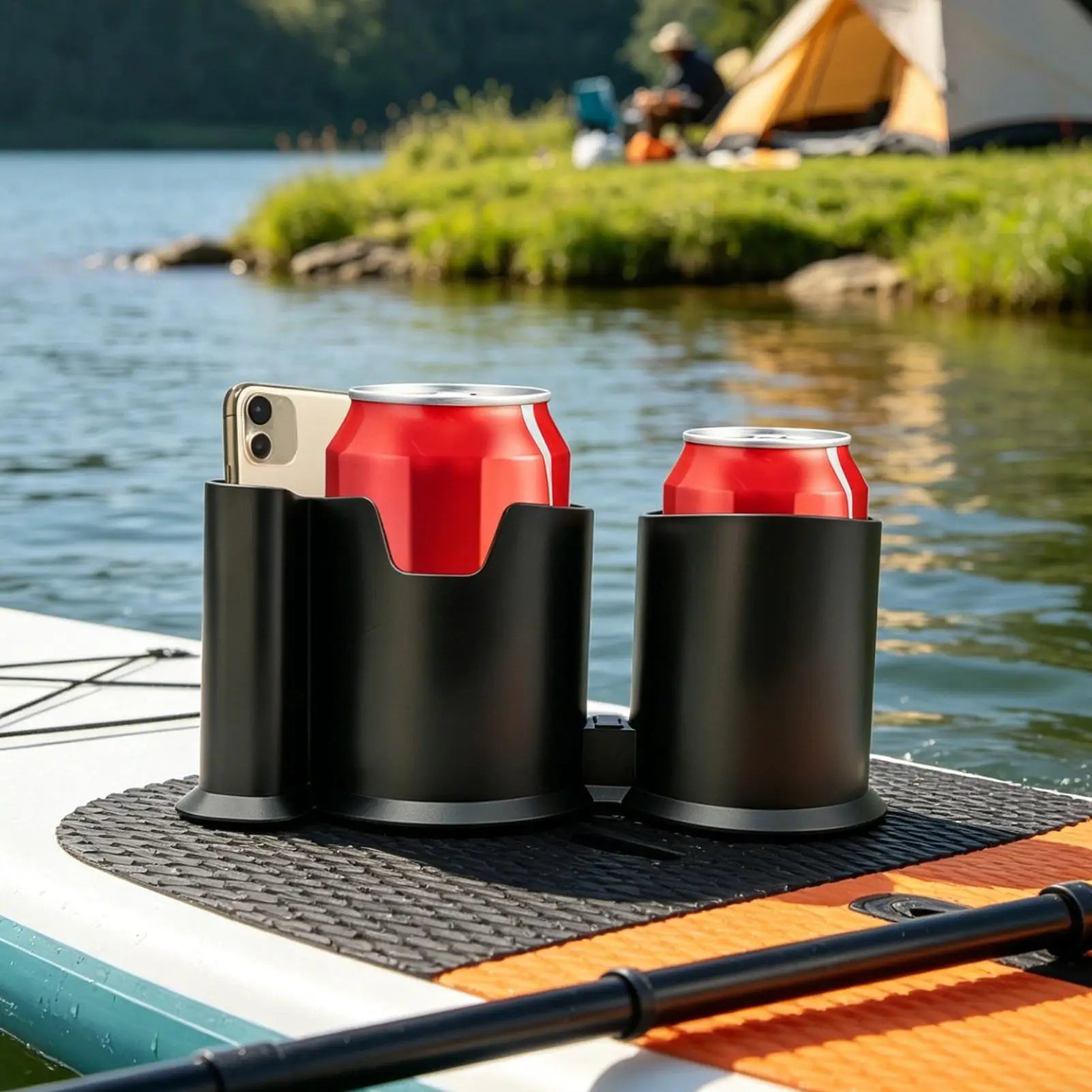 Paddle Board Cup Holder Anti-slip Spill-proof Portable Kayak Drink