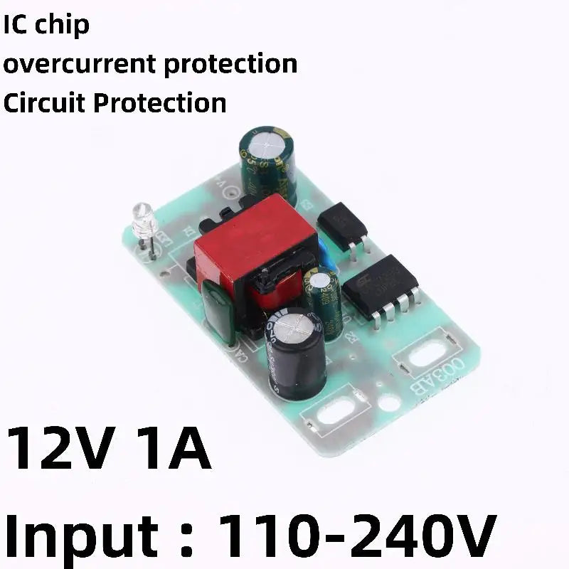 12V 1A Switching Power Supply Module DC Voltage Regulator Switch Zpaxo 1pcs