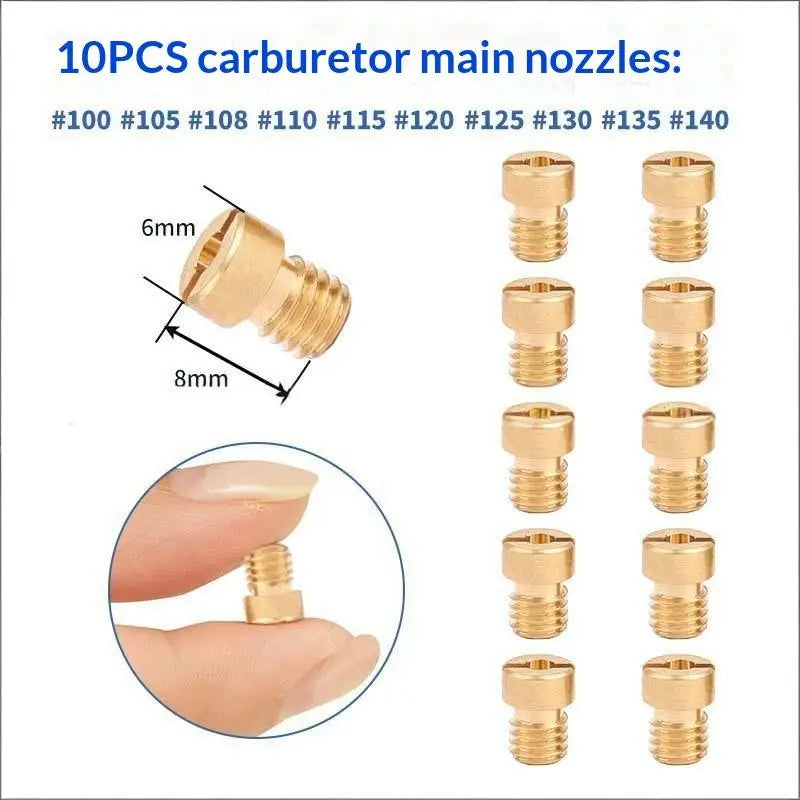 40-Piece Carburetor Jet Kit – PWK CVK PE OKO KOSO GY6