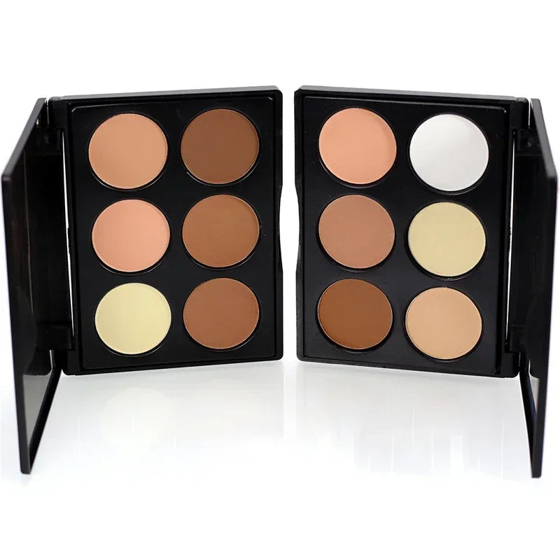 Face Highlighter Powder Palette Corrector Concealer Power Contouring Zpaxo