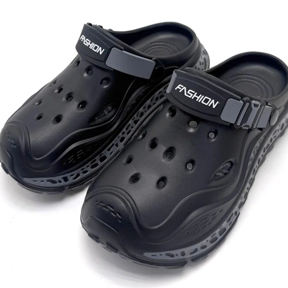 SHAJI Unisex Closed Toe Cloud Clogs Breathable Quick Dry Non Slip