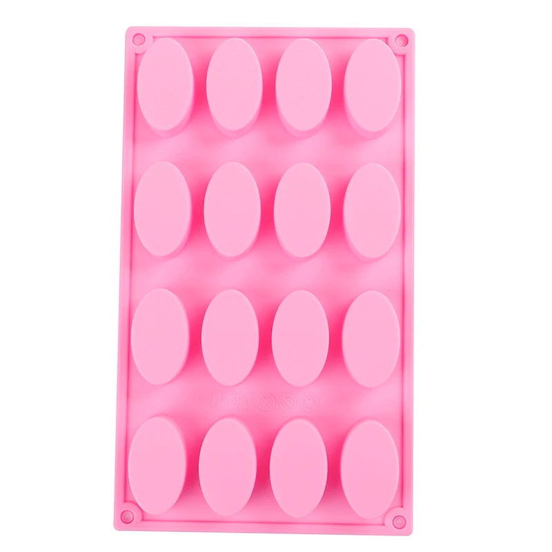 Lotion Bar Square Rectangle Reusable Silicone Soap Making Molds Mold Zpaxo Style5