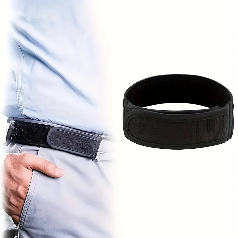 Unisex No-buckle Elastic Belt Adjustable Invisible Casual Versatile