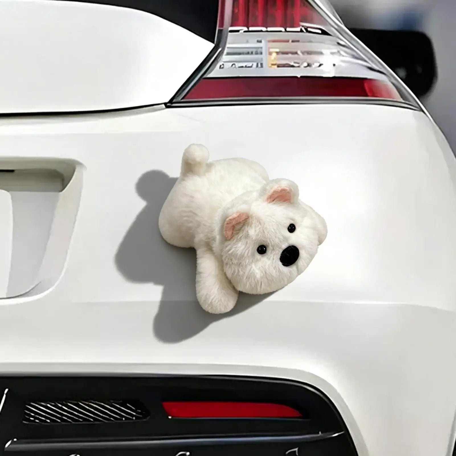 Funny Bumper Magnets Plush Animal Interactive Toys Cartoon Decals