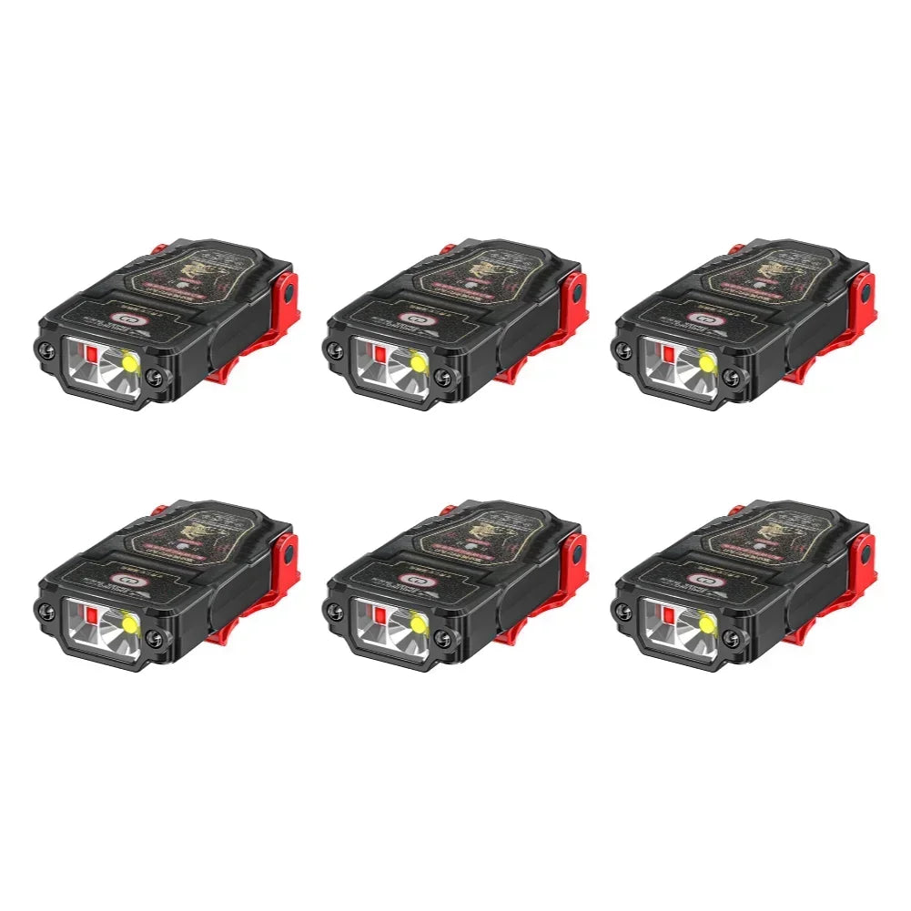 ESMARTER Mini Sensor LED Hat Clip Headlamp – Rechargeable
