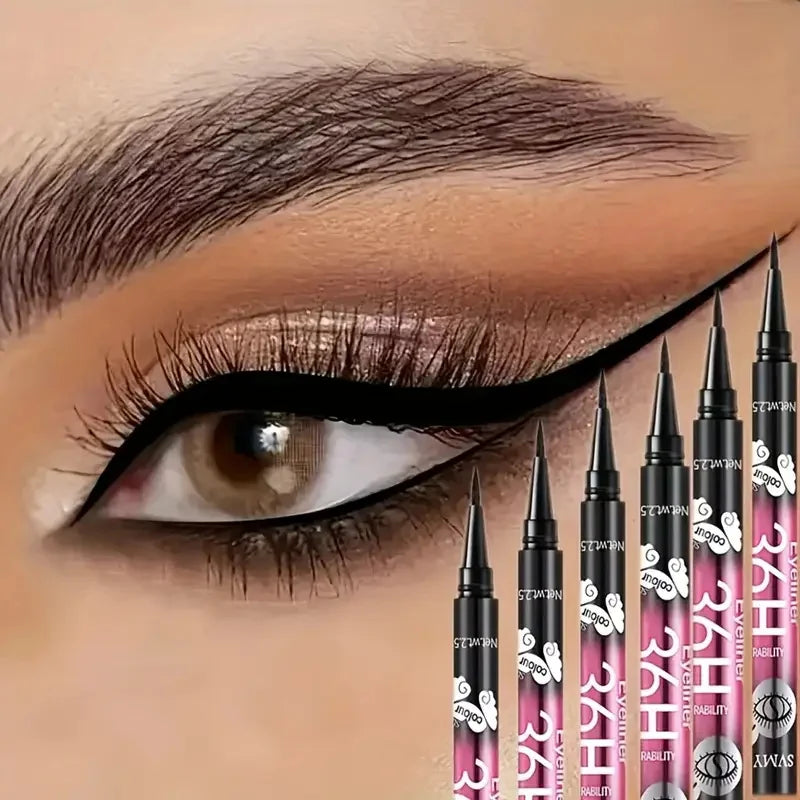 Waterproof Black Eyeliner Pencils-smudge-proof Long-lasting