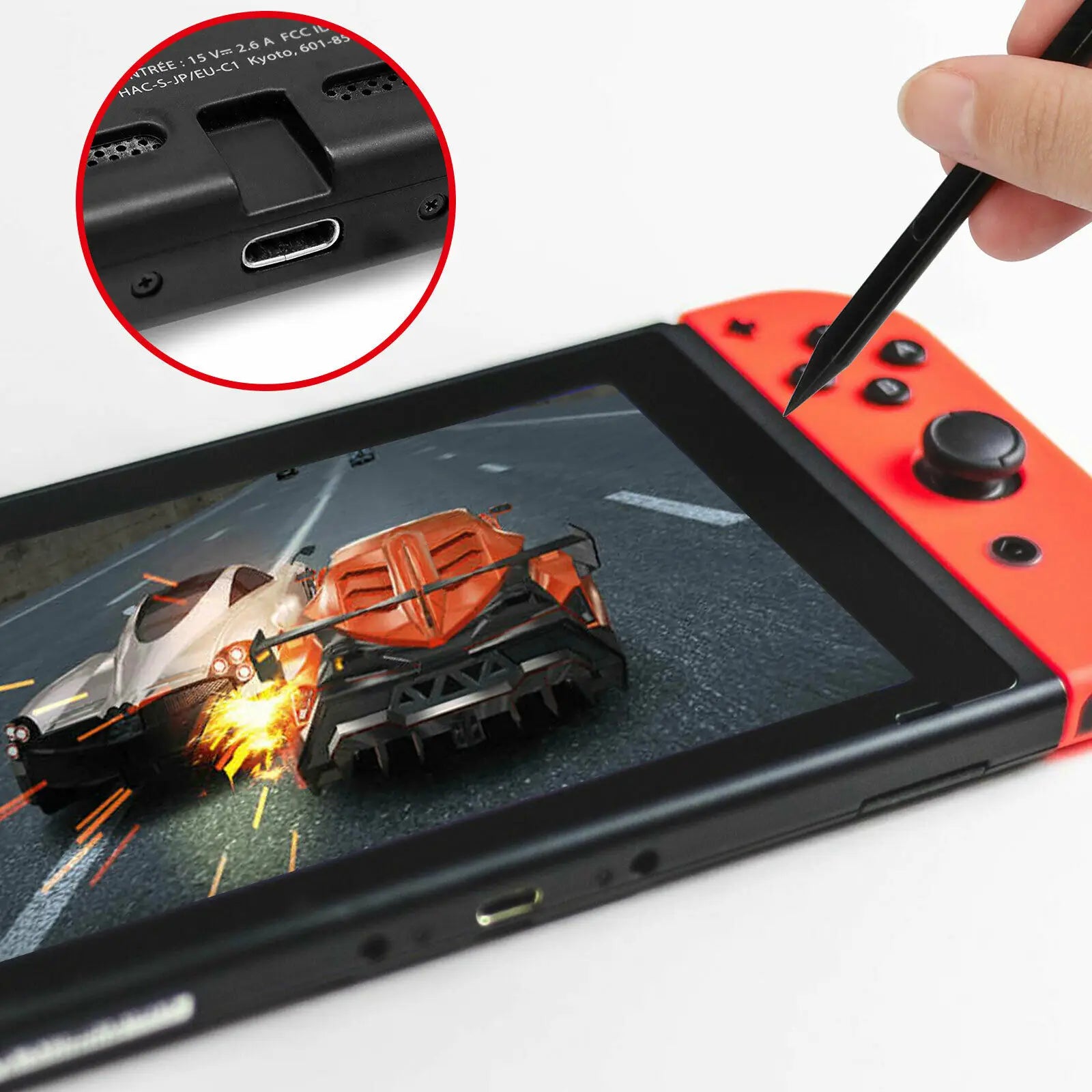 Type-c Charger Socket Charging Port NS Nintendo Switch Console Repair Zpaxo