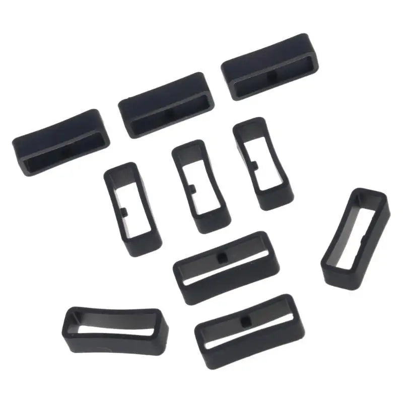 652F 10x for Garmin-Venu 2S/Vivomove 3s Watch with Rubber Band Fixed Buckle Band Ring Zpaxo
