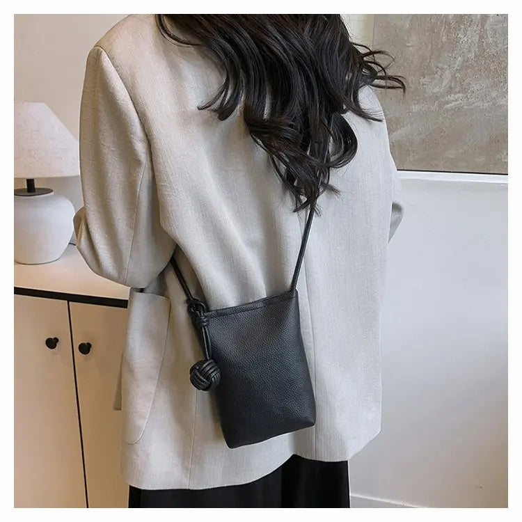 Phone Bag Women Leather Small Crossbody Designer Cell Lightweight