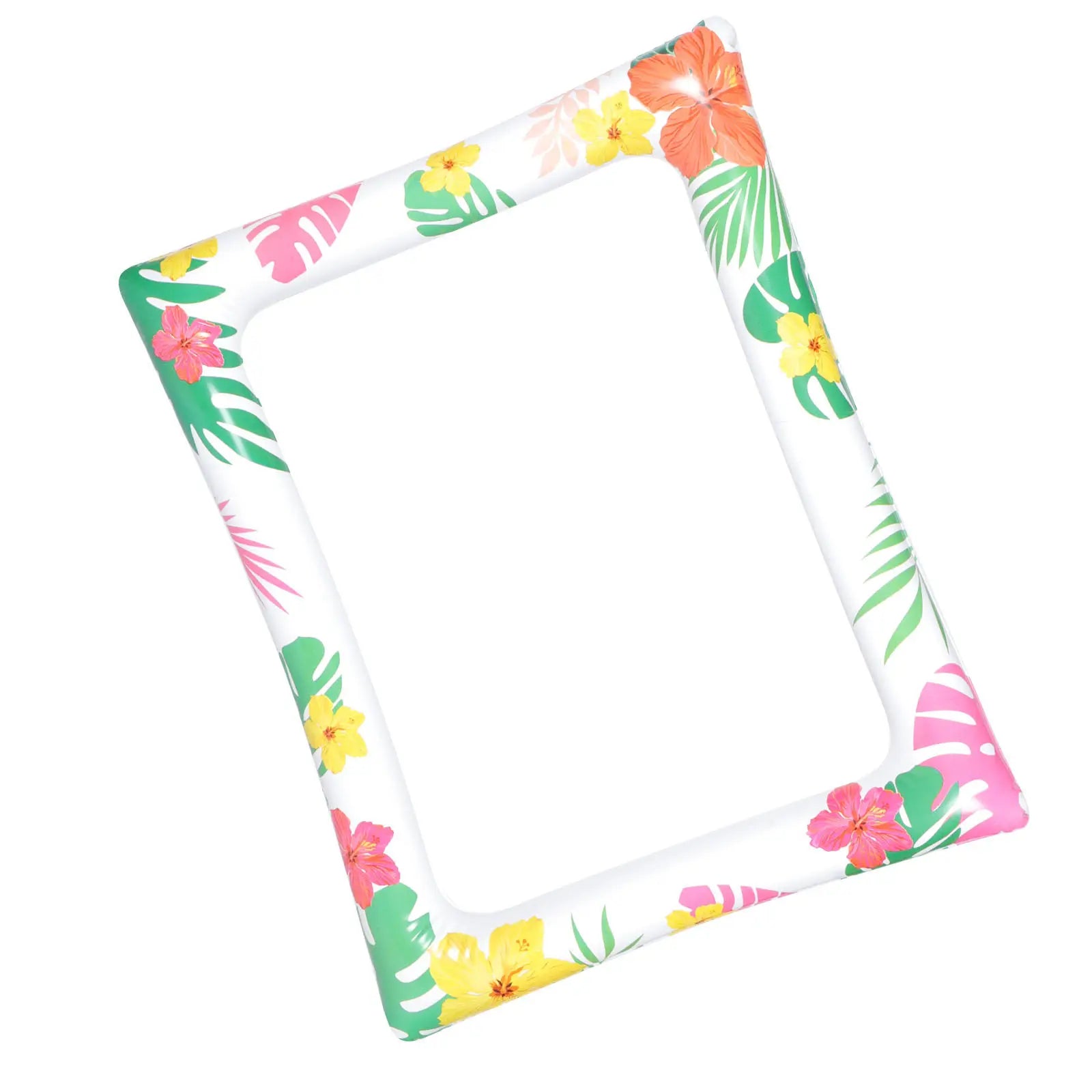 Large Inflatable Photo Frame for Hawaii Party Birthday Beach Festival Summer Fun Photo Taking Prop Decorative Selfie Picture Zpaxo