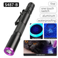 UV Flashlight 395nm – Portable Aluminum Alloy UV LED Torch
