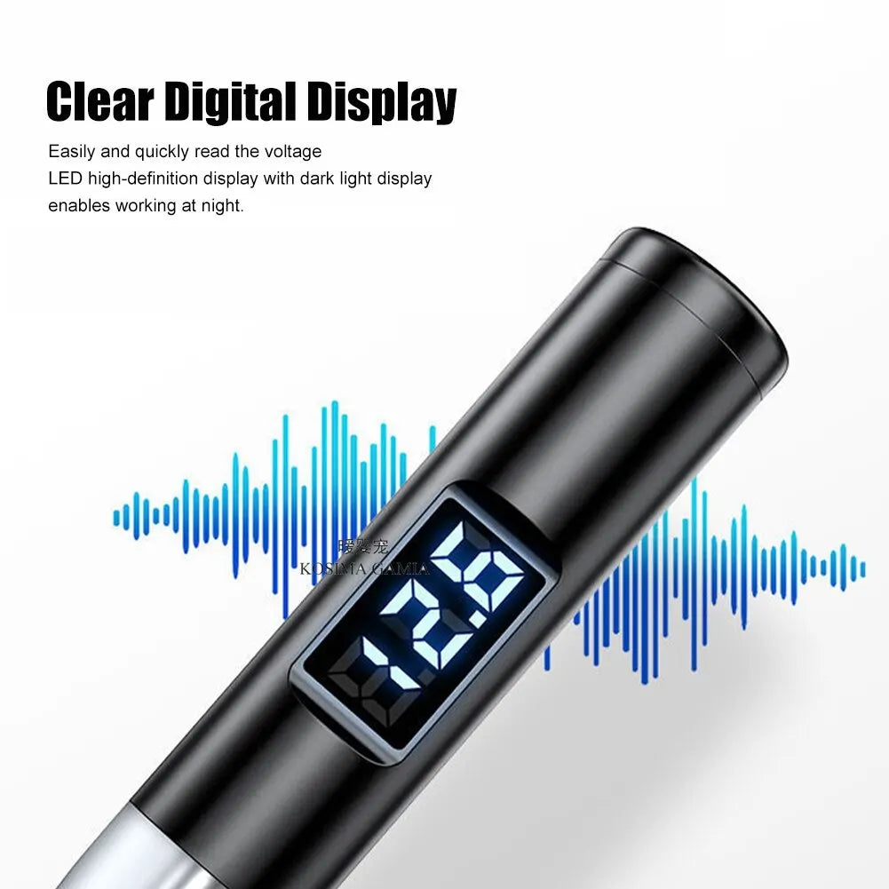 LED Digital Voltage Tester Pen – Car Circuit & Battery Diagnostic