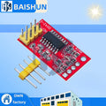 Dual-Channel AD7705 16-Bit ADC Module - Programmable Gain and SPI Interface for Data Acquisition Zpaxo Default Title