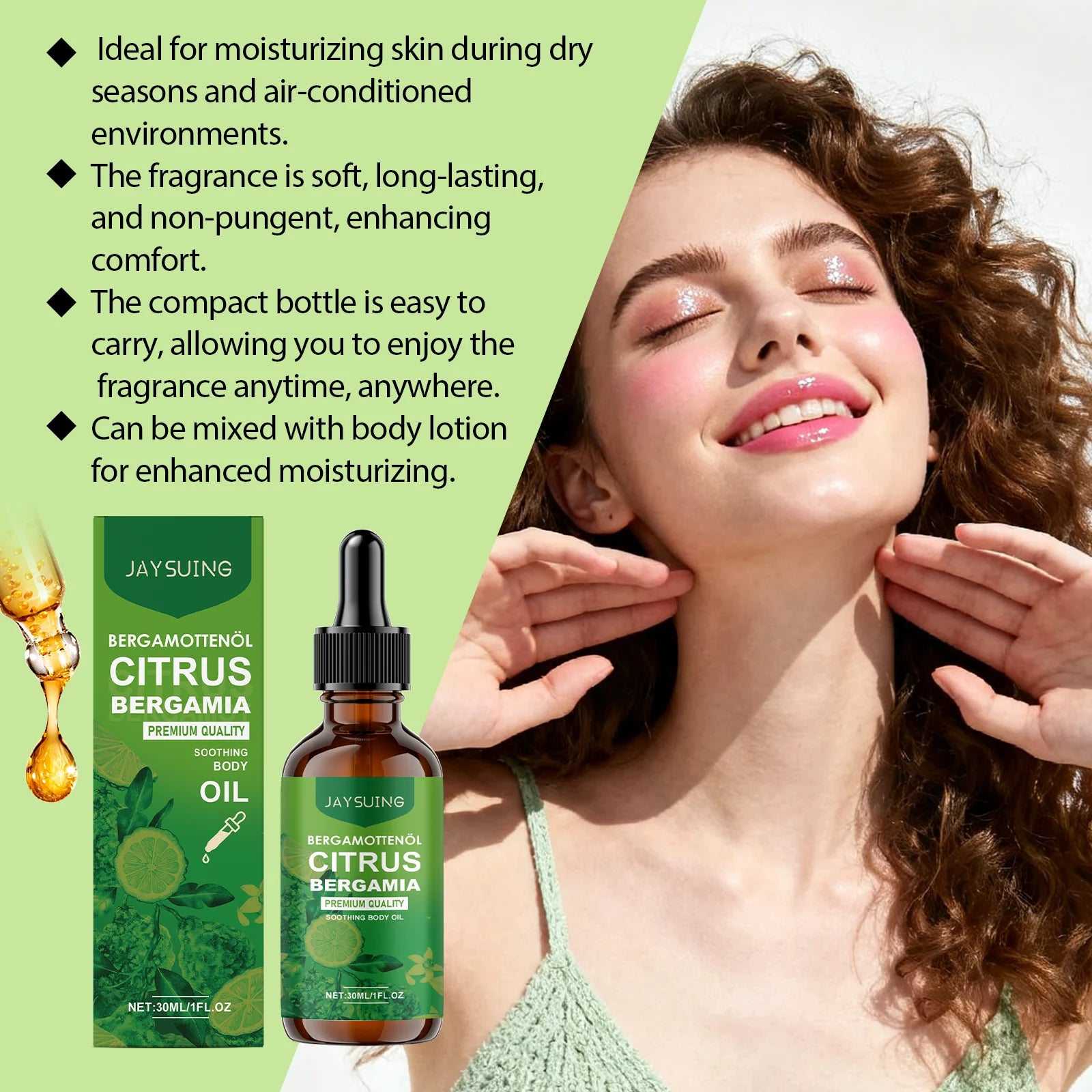 Jaysuing Tocopherol Serum Oil – Moisturizing & Aromatherapy 30ml Aromatherapy Serum Oil Zpaxo