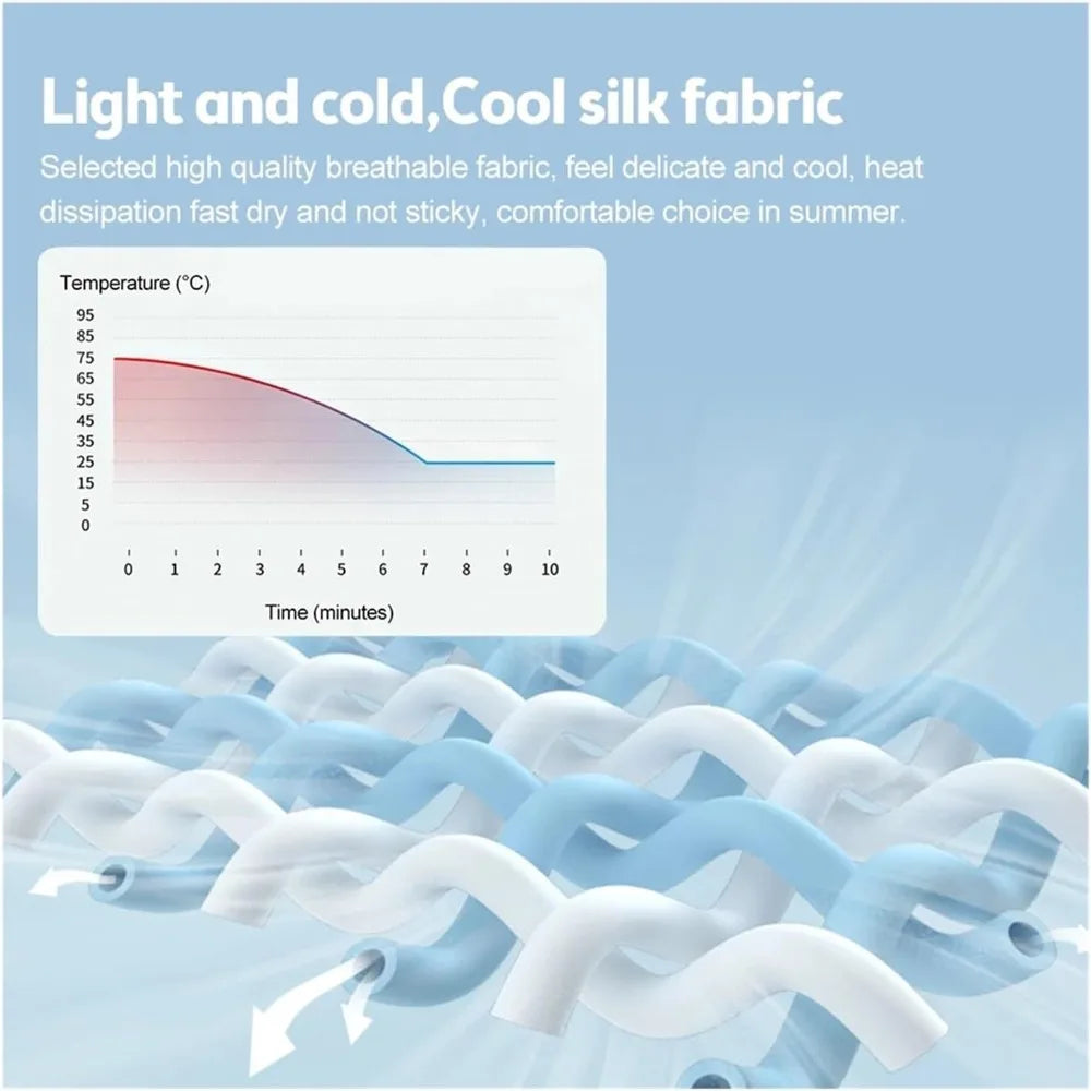 Breathable Cooling Car Seat Cover – Universal Fit Cushion Pad