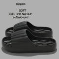 Slippers Women's EVA Slide Soft Comfortable Non-slip Indoor Outdoor Zpaxo black 40-41