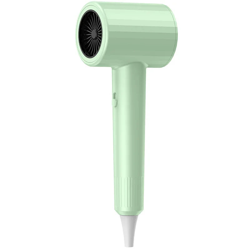 Hair Dryer, High-Speed Electric Turbine Airflow, Low Noise, Constant Temperature And Quick Drying Wind Speed 62m/s1800WQuick Dry Zpaxo green US