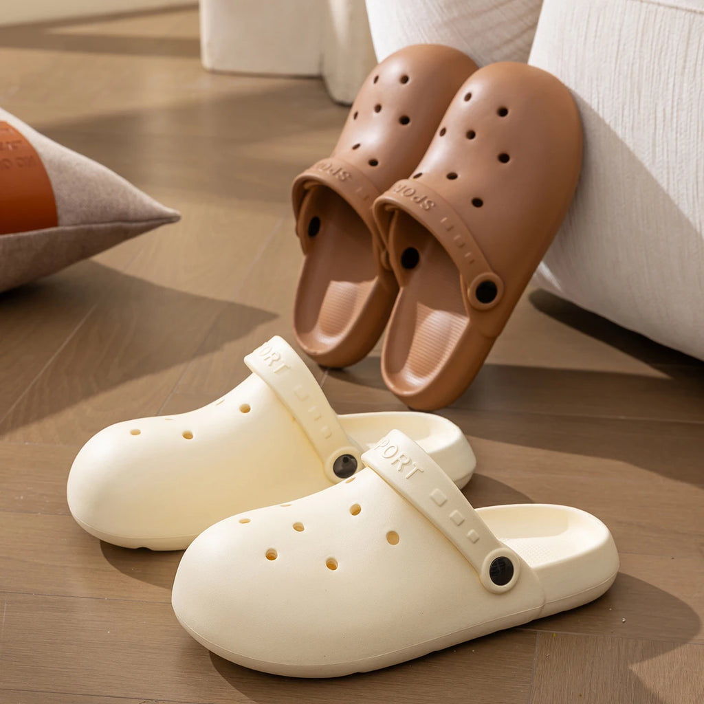 Women EVA Clogs Lightweight Non-slip Slip-on Sandals Strap Breathable