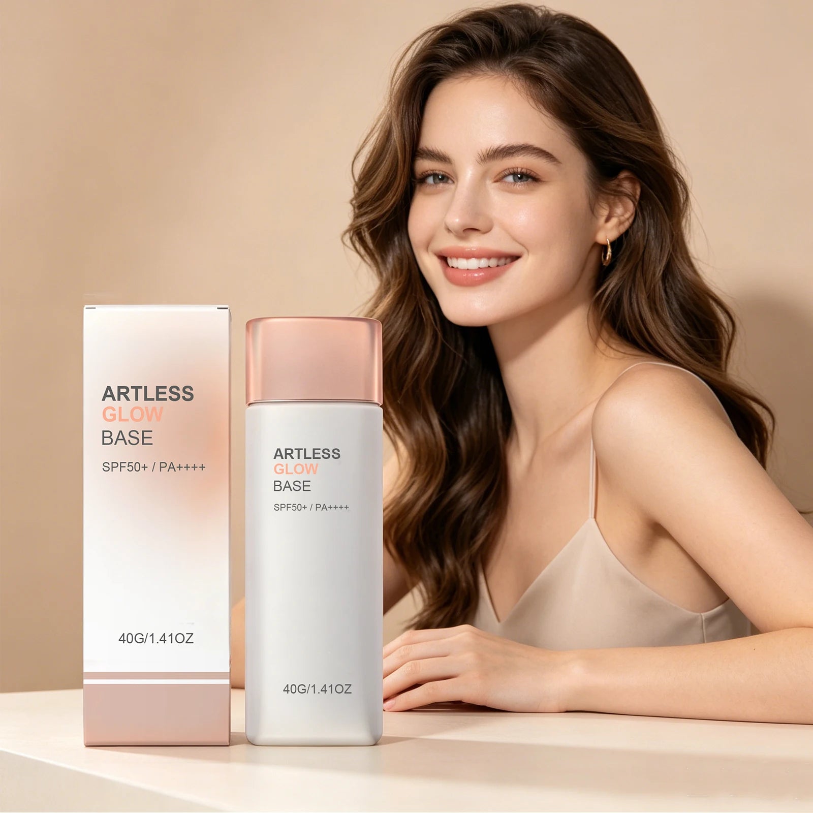 Hydrating Color-Adjusting Foundation SPF 15 | Natural Coverage Foundation Primer Cream Zpaxo