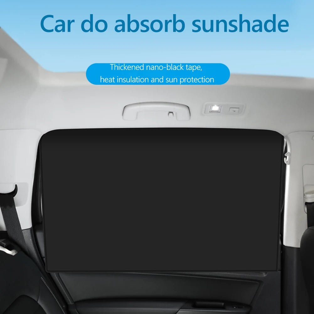 Magnetic Side Window Sun Shades Light Blocking Car Net Visor Summer