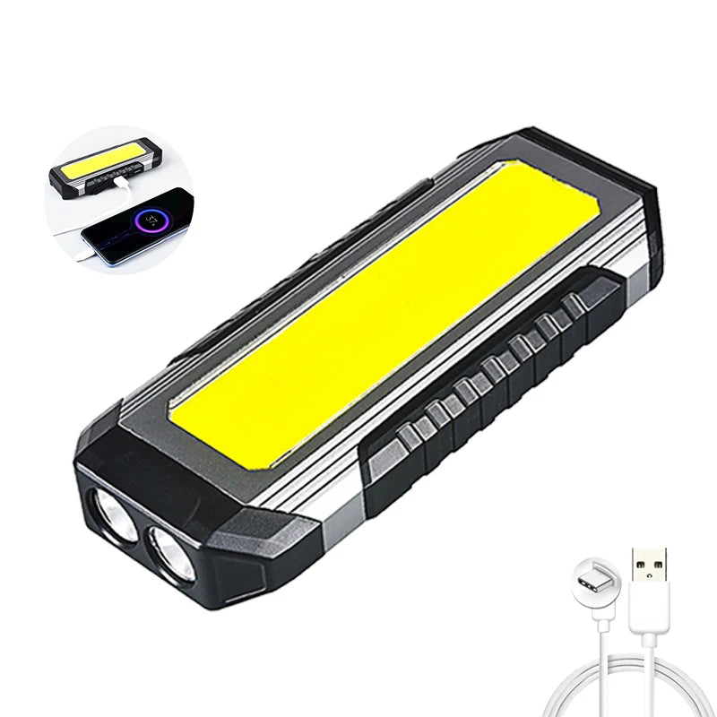 KDULIT Magnetic COB LED Work Light – 1000lm, 4000mAh, IPX6