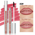 Tear-Off Lip Liner Peel-Off Lip Liner Matte Smudge-Free Hook & Loop Lip Pencil Makeup Pencil 3 Color Zpaxo 8122-02 25g