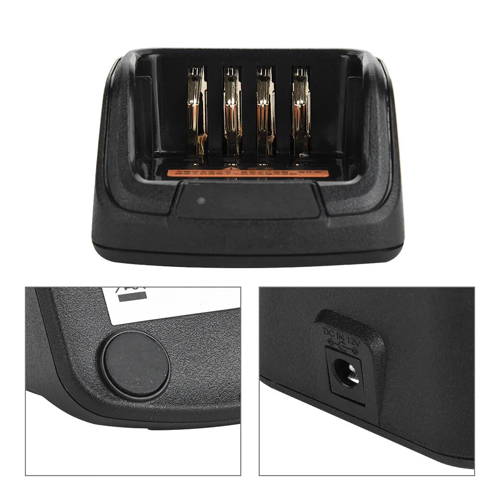 Radio Battery Charging Dock Base For Hytera HYT Walkie Talkie Battery Charger 12V DC 1A 850mAh