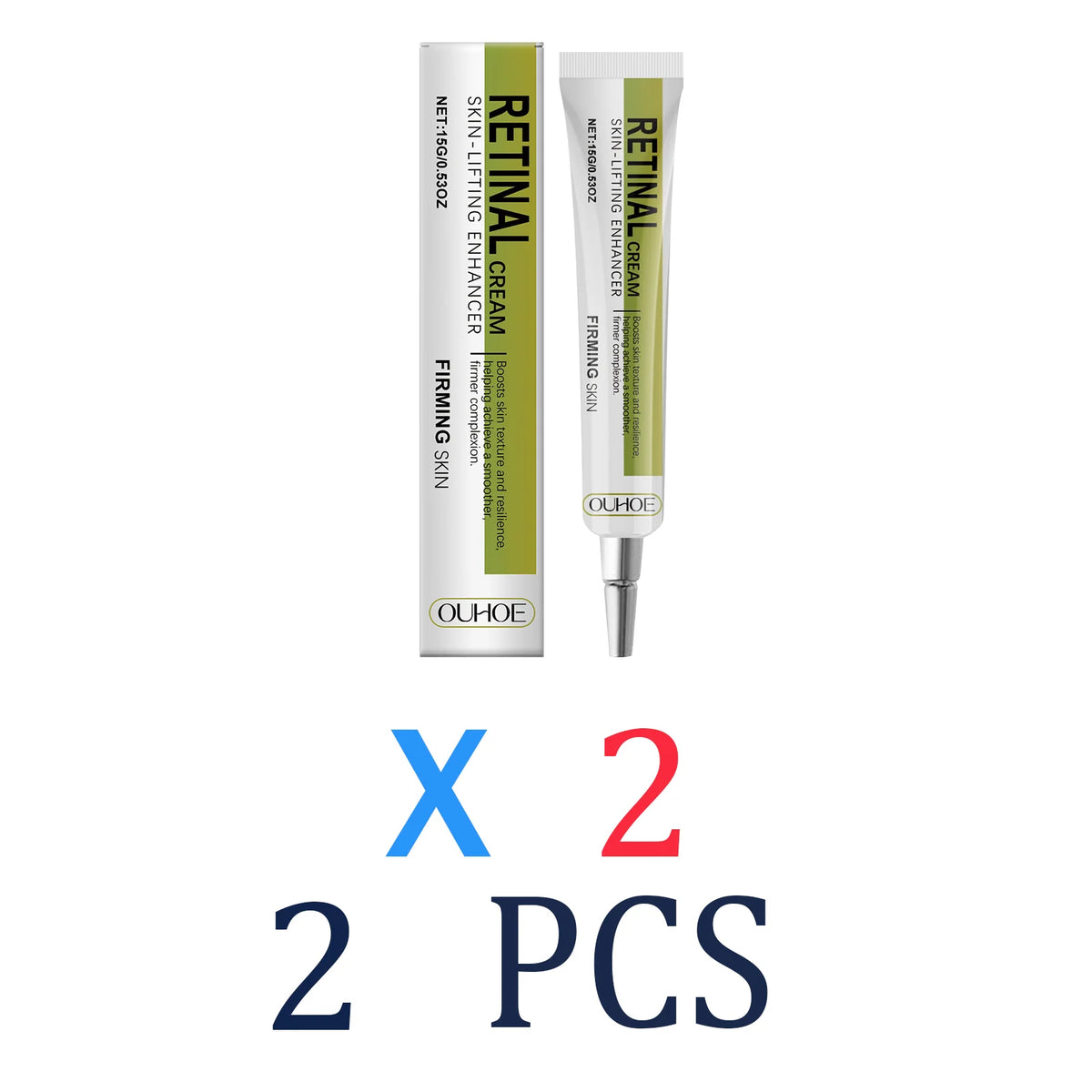 Anti-Aging Retinol Cream For Women Firming Brightening Face Moisturizer Deep Hydration Night Cream For Dry Sensitive Skin Winter Zpaxo 2 Pcs