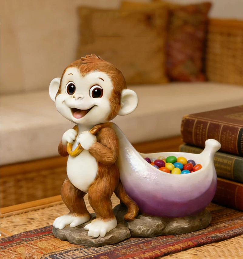 Monkey Flower Pot Silicone Mold – DIY Candle & Epoxy Casting