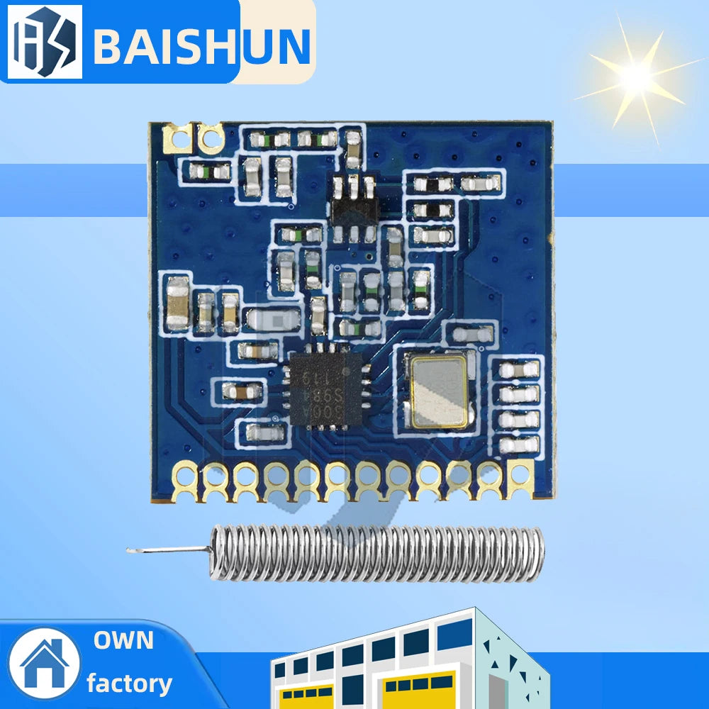 CMT2300A 433MHz Remote Wireless Transceiver Module SI4438 SI4432 Lora Zpaxo Default Title