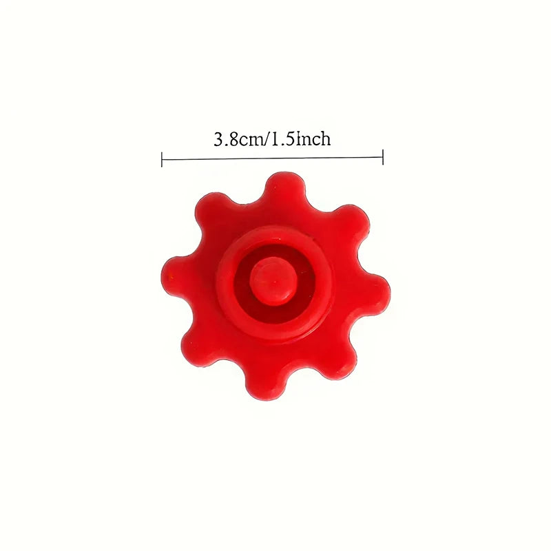 Silicone Sealant Caps 2-Pack – Gear-Type Caulk Tube Caps