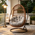 Outdoor Patio Seat Cushions Round Chair Fully Filled Strong Support