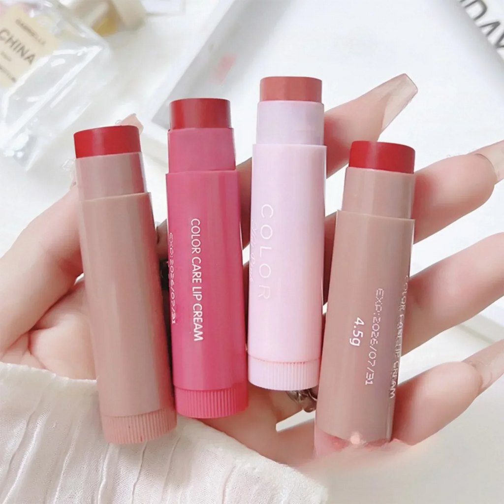 Moisturizing Lipstick Lip Balm Waterproof Nourish Non-greasy Gloss