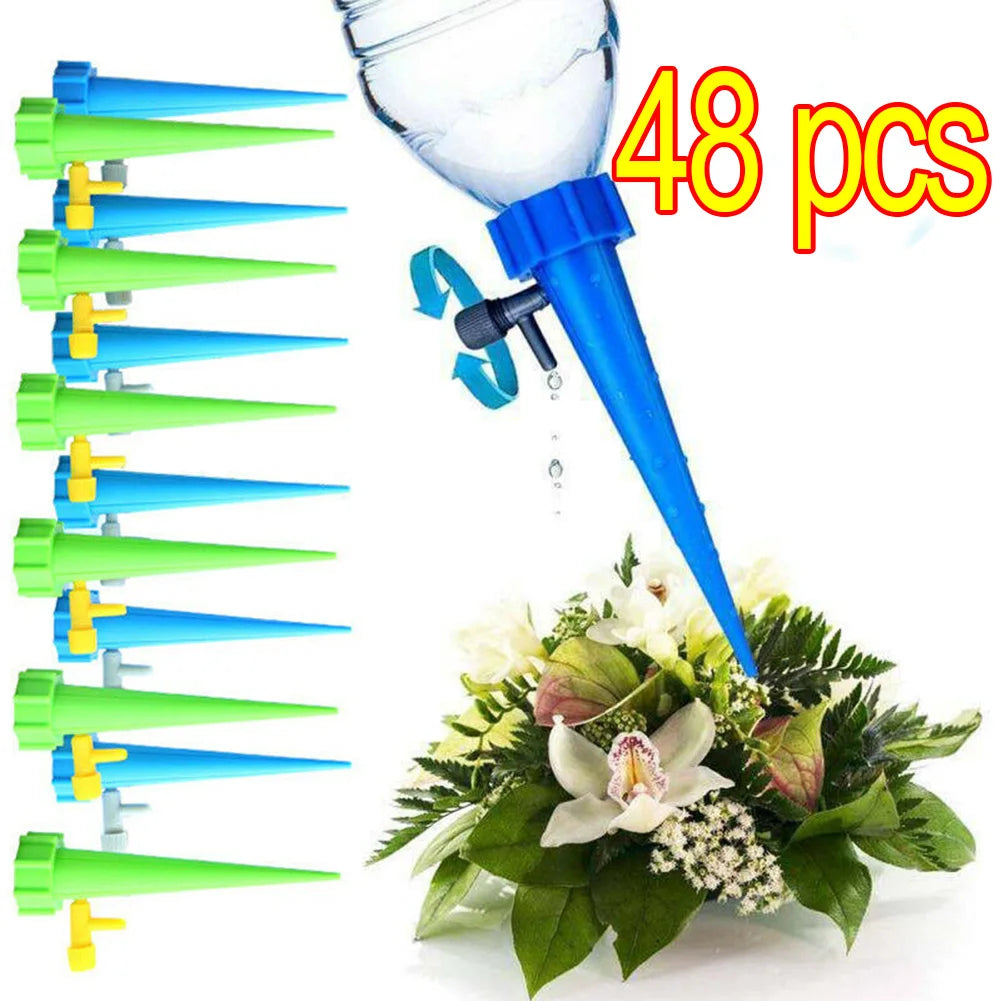 Automatic Drip Plants Irrigation Drip Irrigation Garden Watering System Garden Plant Self Watering Kits Insert Watering Devices Zpaxo