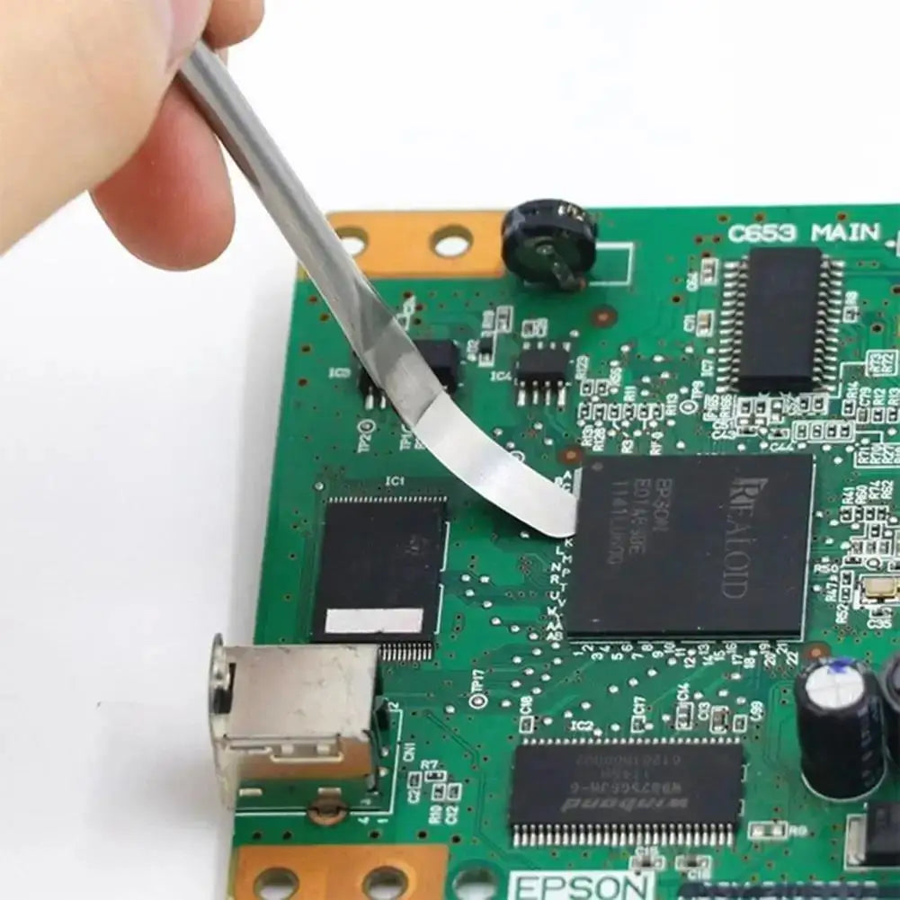 8 In 1 CPU IC Glue Remover C Chip Repair Phone Tool Set Ultra-thin Blades Repair Hand Tools For Mobile Phone Notebook Computer Zpaxo