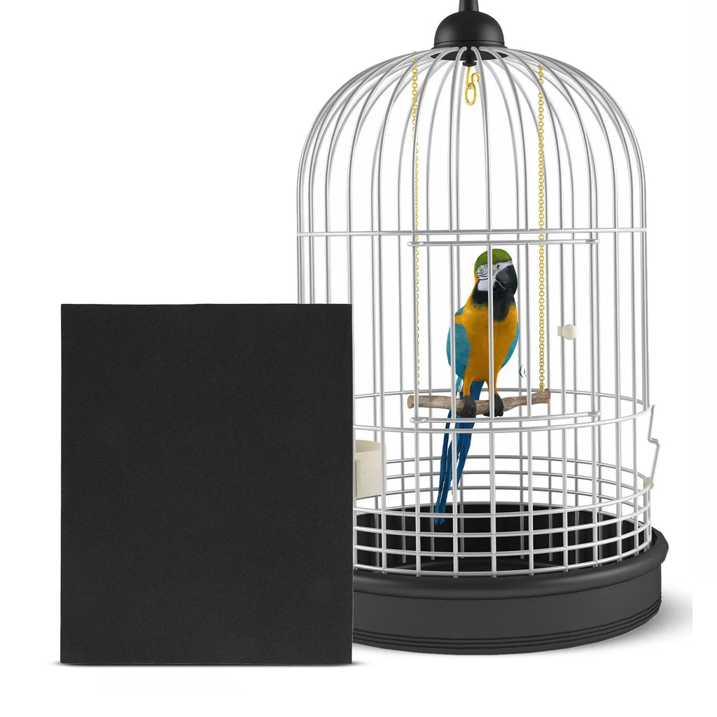 Pet Bird Sandpaper Sheets Fine Grit Abrasive Material Beak Claw Care