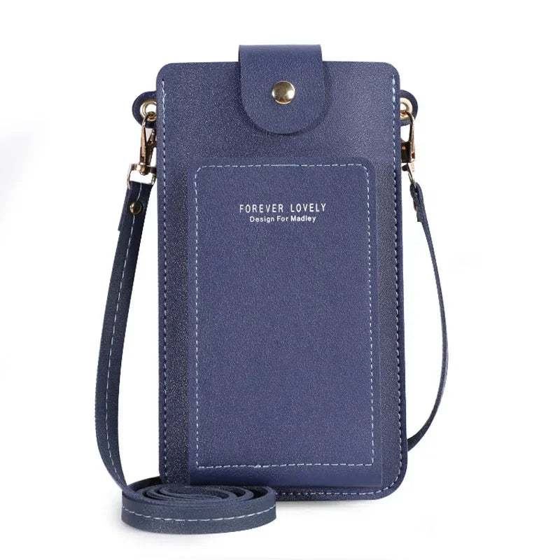Leisure Fashion Cellphone Bag Screen-touch Design Crossbody Shoulder