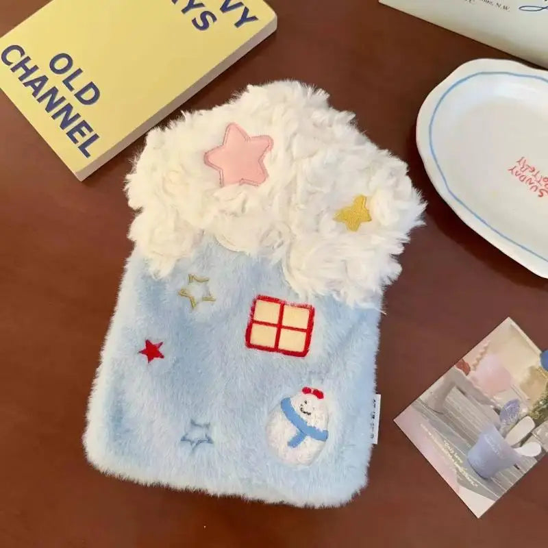 2025 Belly Warmer Thick Plush Hand Cute Cartoon Water Bottle Warm Bag Zpaxo A18