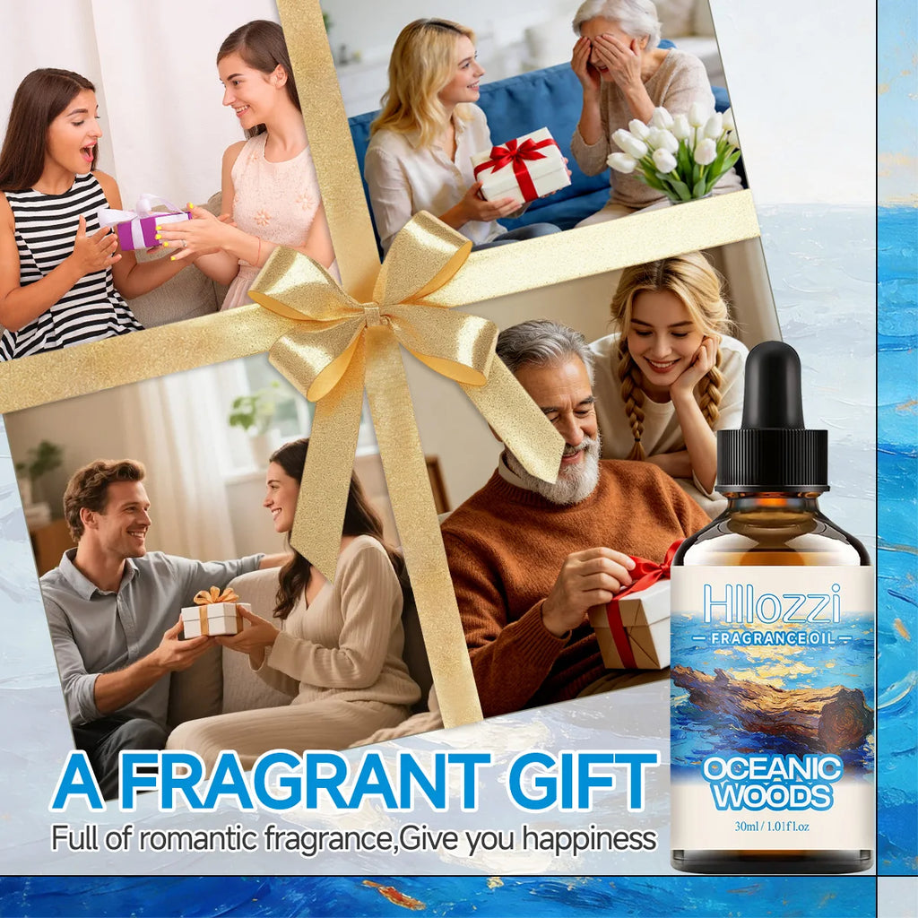 OCEANIC WOODS FRAGRANCE OIL Suitable Nail Hair Skin Care Massage Zpaxo
