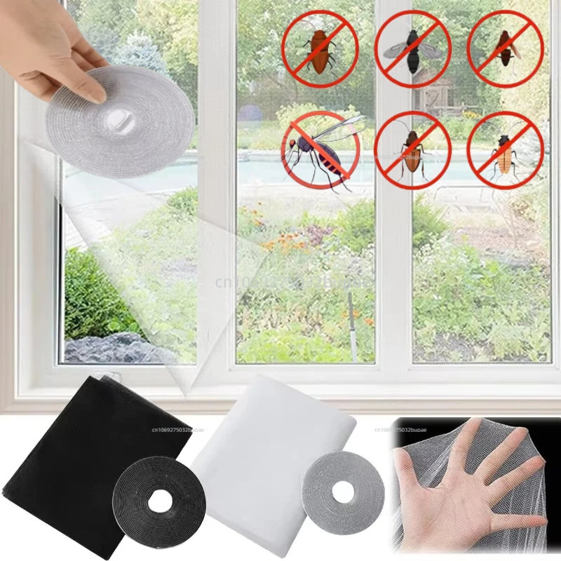 Anti Mosquito Net Indoor Insect Fly Mosquito Mesh Screen Curtain Home Protector Window Net High Quality Durable House Supplies Zpaxo