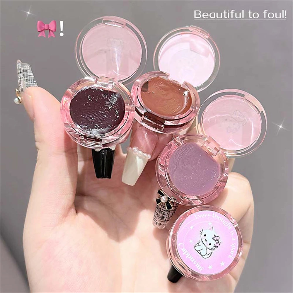 Crystal Grape Mirror Glassy Cute Ring Lipstick Hydrating Sheer Zpaxo