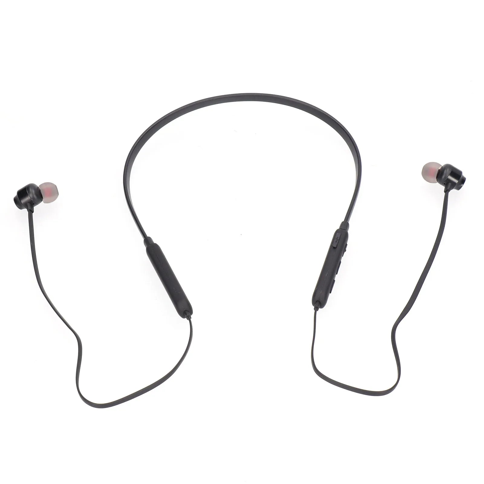 Neck Wearing 5 1 Headphone Wireless Earbud Neckband Headset Exercise
