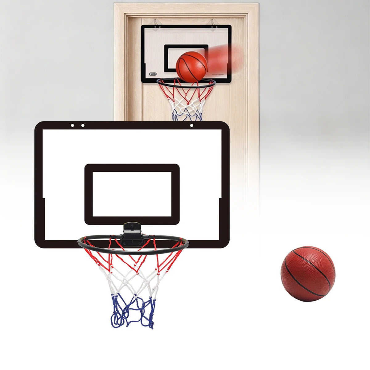 Mini Basketball Hoop – No-Drill Foldable Desk & Wall Mount