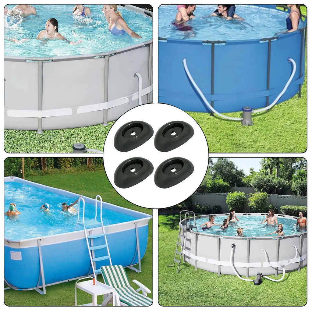 End Cap Leg Footings Coleman Steel Pools Designed Brown Models