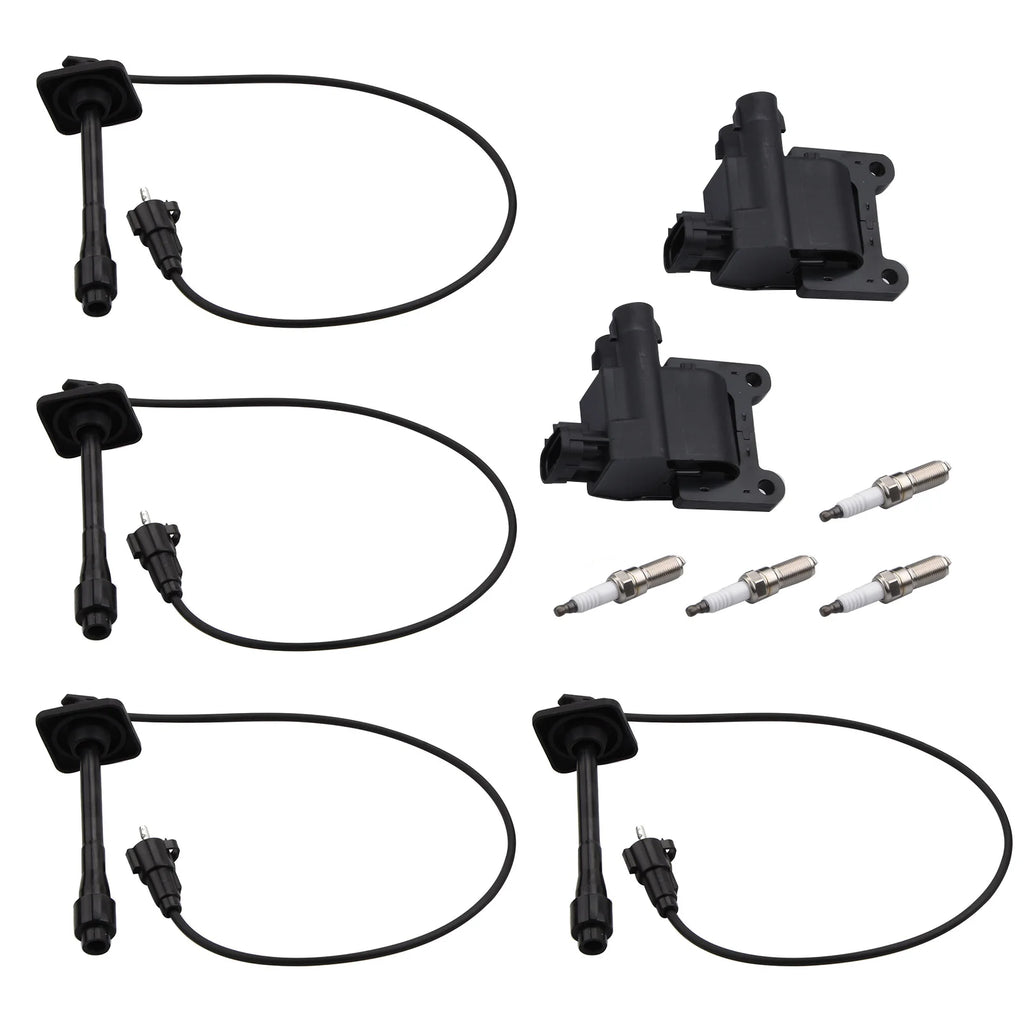 Ignition Coils Spark Plugs Wires UF180 Toyota Camry RAV4 Solara Car