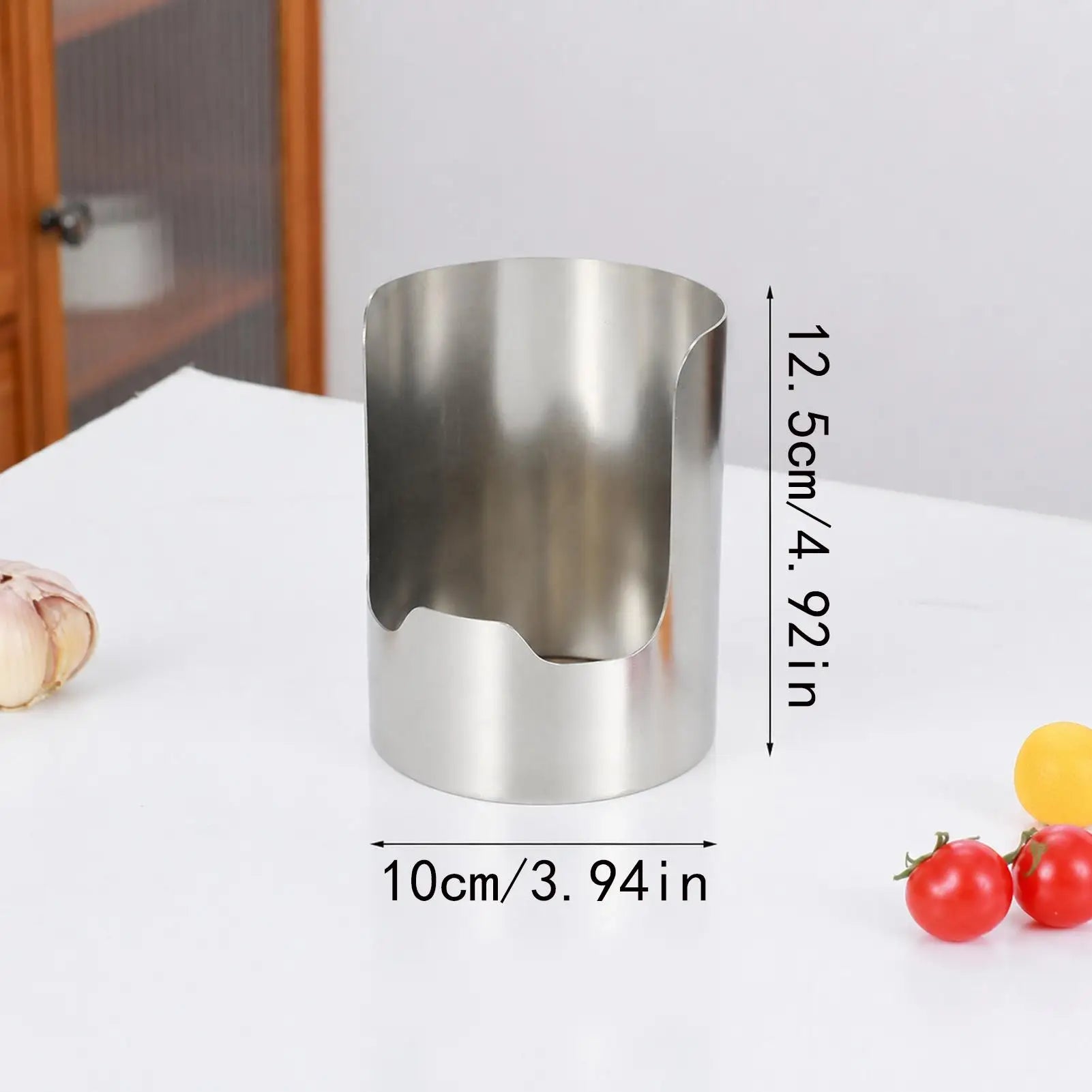 Stainless Steel Spoon Lid Rest Stove Vertical Utensil Organizer