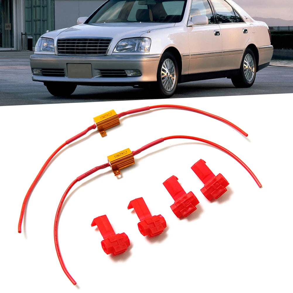 1 Pair Waterproof Anti-flicker 39ohm 10W Load Resistor Anti-flashing