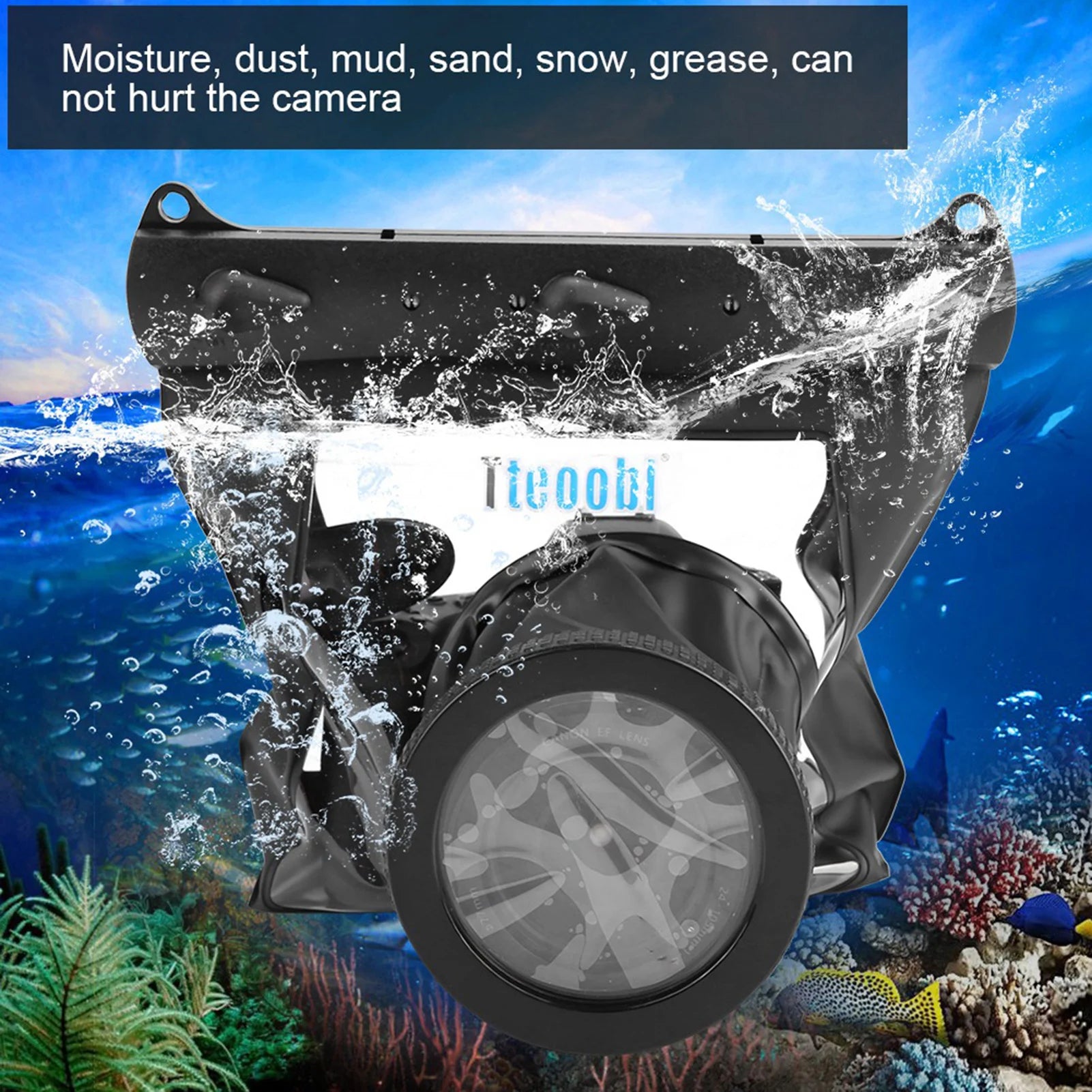 Camera Case Underwater Diving Tteoobl Waterproof Dving Bag 20M Nikon