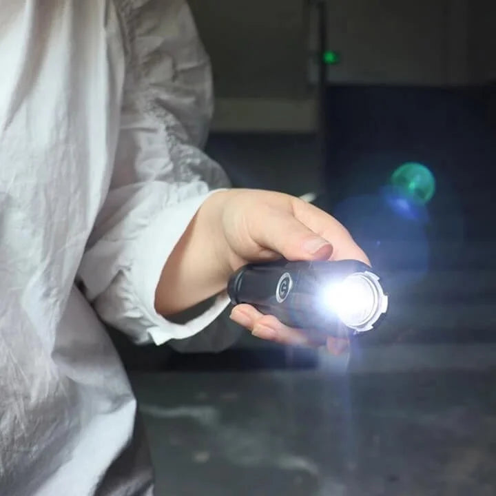 Powerful LED Flashlight Rechargeable USB 18650 Waterproof Zoom Zpaxo