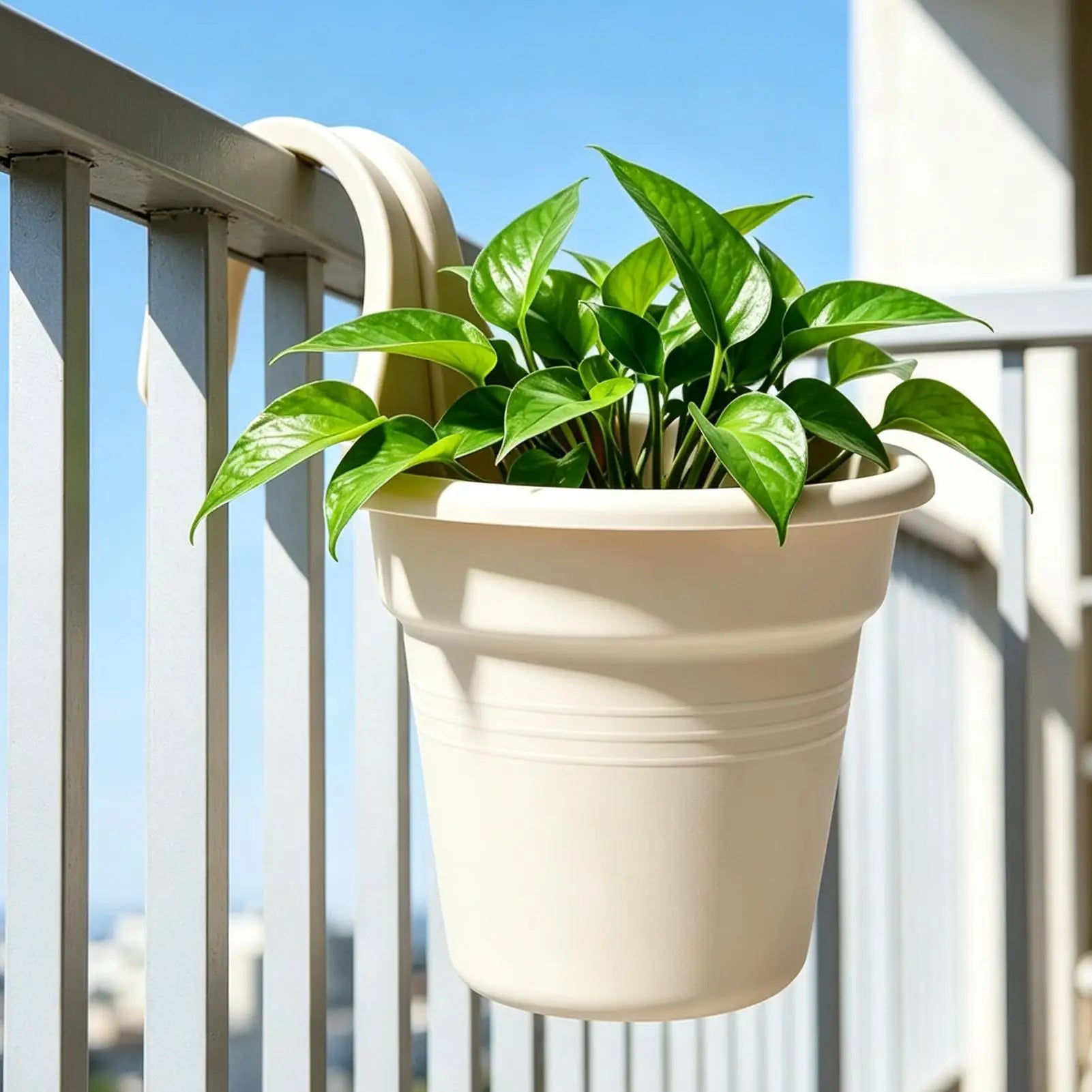 Flower Boxes Railings Semicircle Strawberry Holder Pots Drain Knob